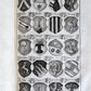 1725 HISTORY of Holy Roman Empire' CITY of AUGSBURG REGIMENT antique ILLUSTRATED