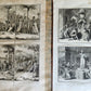 1741 HISTOIRE des CEREMONIES et COUTUMES de PEUPLES DU MONDE 7 vols antique