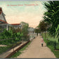 THOMASVILLE GA DAWSON STREET ANTIQUE POSTCARD