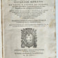 1563 TACITUS ROMAN HISTORY antique VELLUM Gli annali de fatti e guerre de Romani