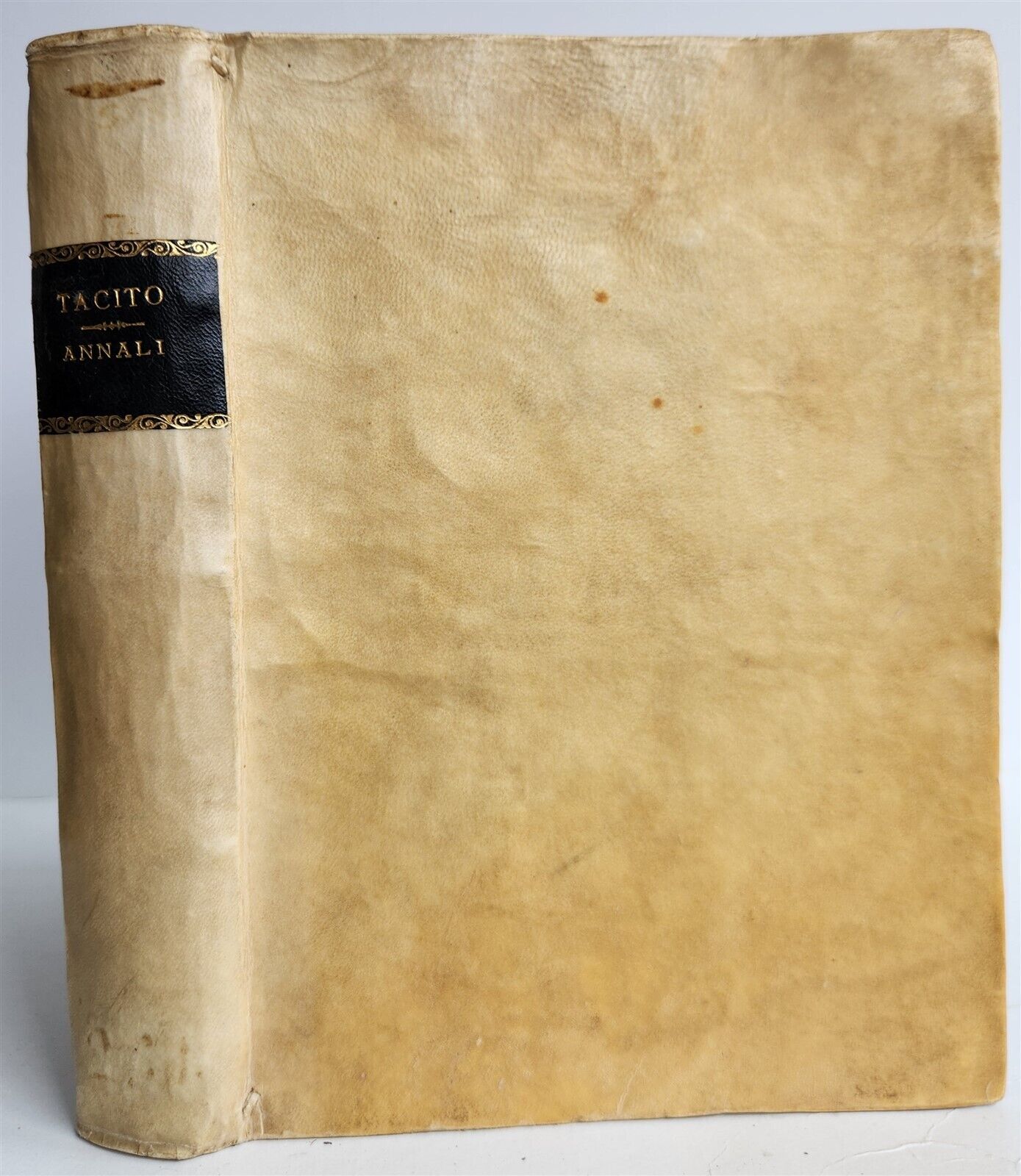 1563 TACITUS ROMAN HISTORY antique VELLUM Gli annali de fatti e guerre de Romani