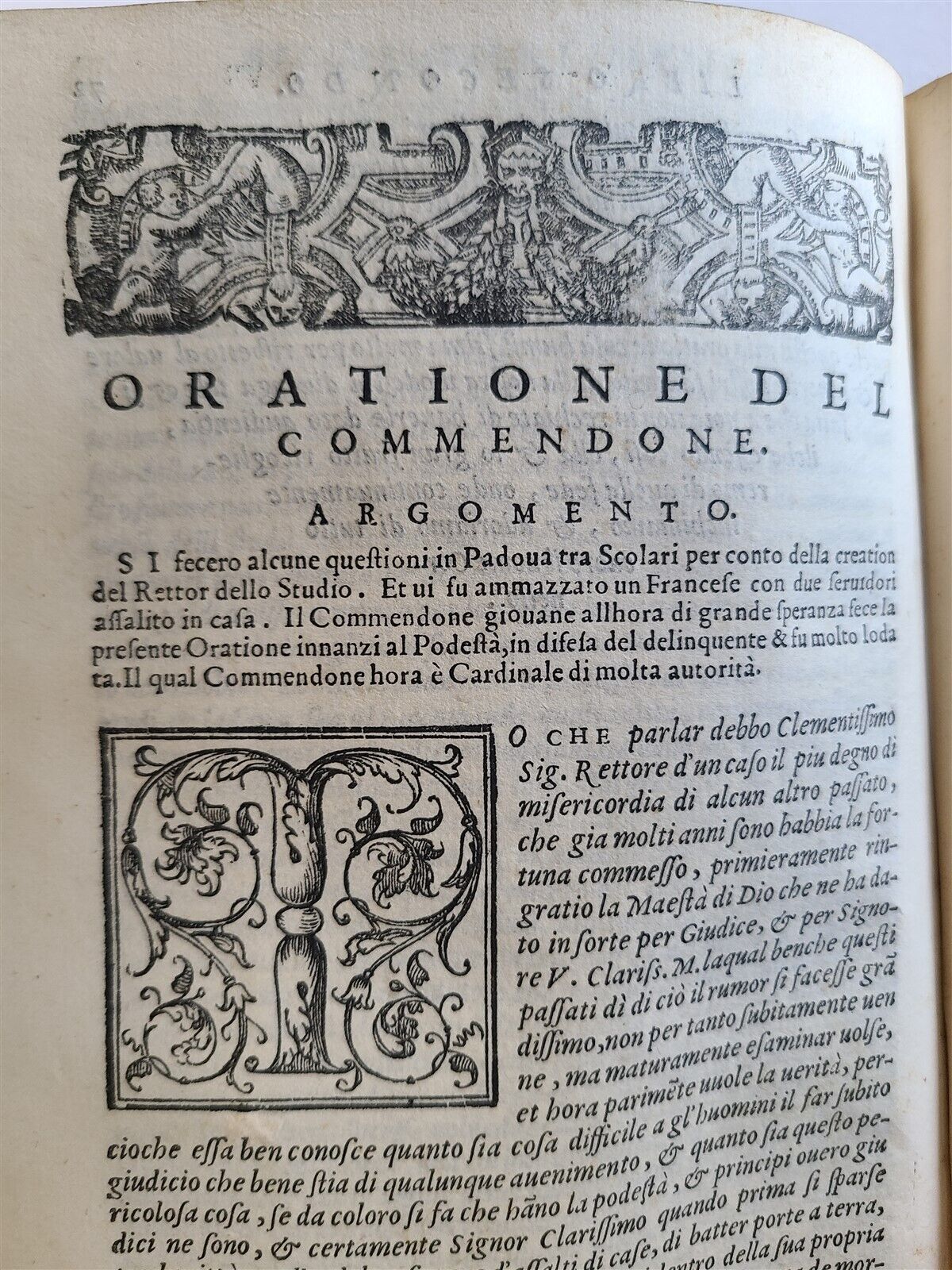 1569 ORATIONS by MANY ILLUSTRIOUS MEN - FRANCESCO SANSOVINO antique VELLUM