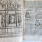 1677 LIVES of ROMAN POPES 4 FOLIO VOLUMES FULLY ILLUSTRATED antique in LATIN