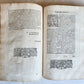 1593 BIBLE in LATIN antique LONDON ROBERT BARKER Old & New Testament FOLIO