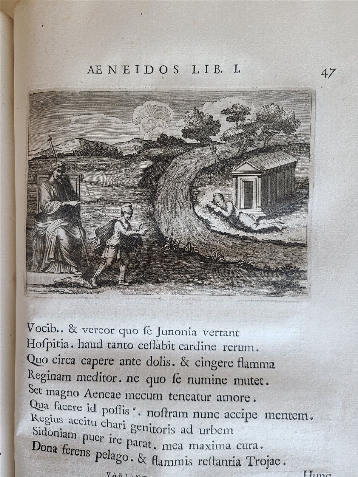 1764 VIRGIL ROMAN POETRY ILLUSTRATED 2 FOLIOS antique Bucolica Georgica antique