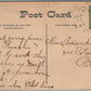 FRANKLIN NJ MUNSON'S ROW ANTIQUE POSTCARD