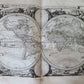 1662 BIBLE in DUTCH antique BIBLIA MASSIVE FOLIO ILLUSTRATED 6 MAPS incl. WORLD