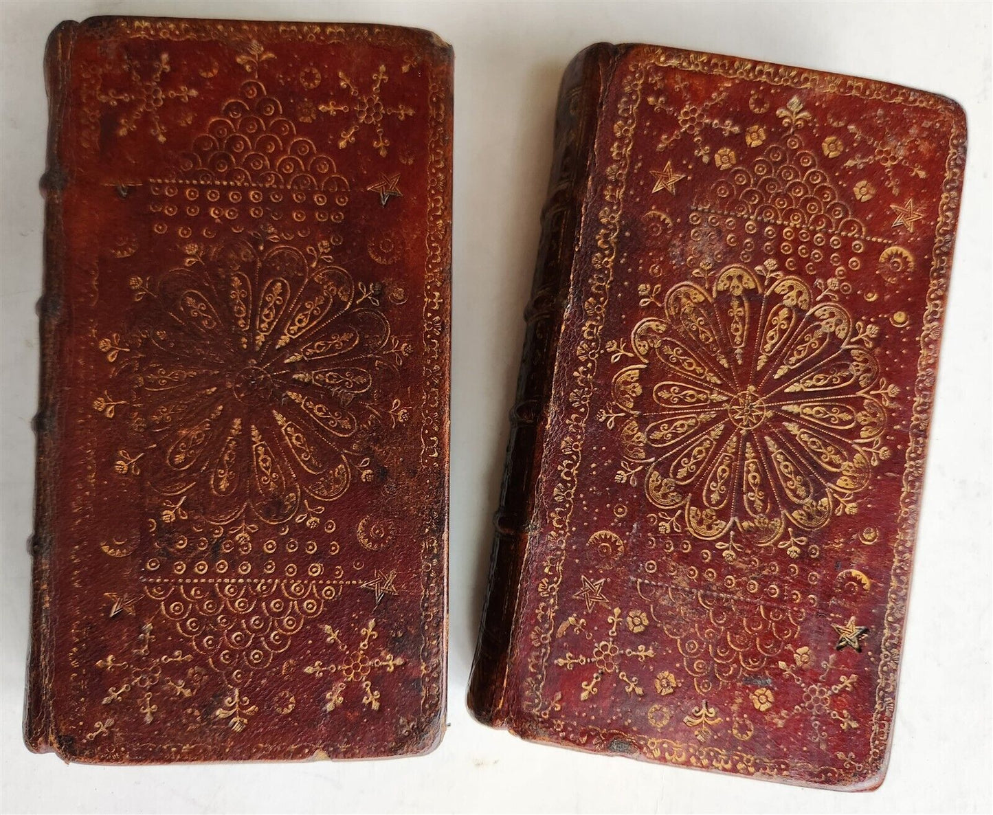 1752 BIBLE in ENGLISH 2 VOLS OLD & NEW TESTAMENT antique EDINBURGH fine binding