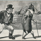 BRITISH WWI ERA ANTI-GERMAN COMIC ANTIQUE POSTCARD