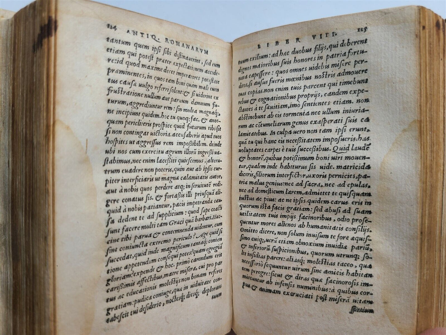 1553 ROMAN ANTIQUITIES by DIONYSIUS antique in LATIN 16th CENTURY