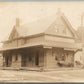 SO. ROYALTON VT RAILROAD STATION RAILWAY DEPOT VINTAGE REAL PHOTO POSTCARD RPPC