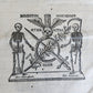 1725 COMMENTARIUS in ECCLESIASTEN PIGSKIN BOUND FOLIO w/ CLASPS antique