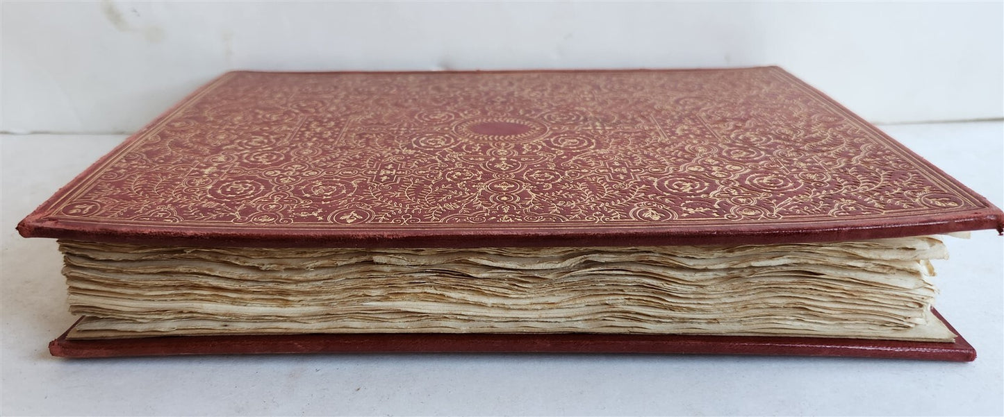 1920 AESOP'S FABLES antique Les Fables d'Esope Phrygien ILLUSTRATED 1669 reprint