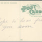 STEUBENVILLE OH LA BELLE IRON WORKS ANTIQUE POSTCARD
