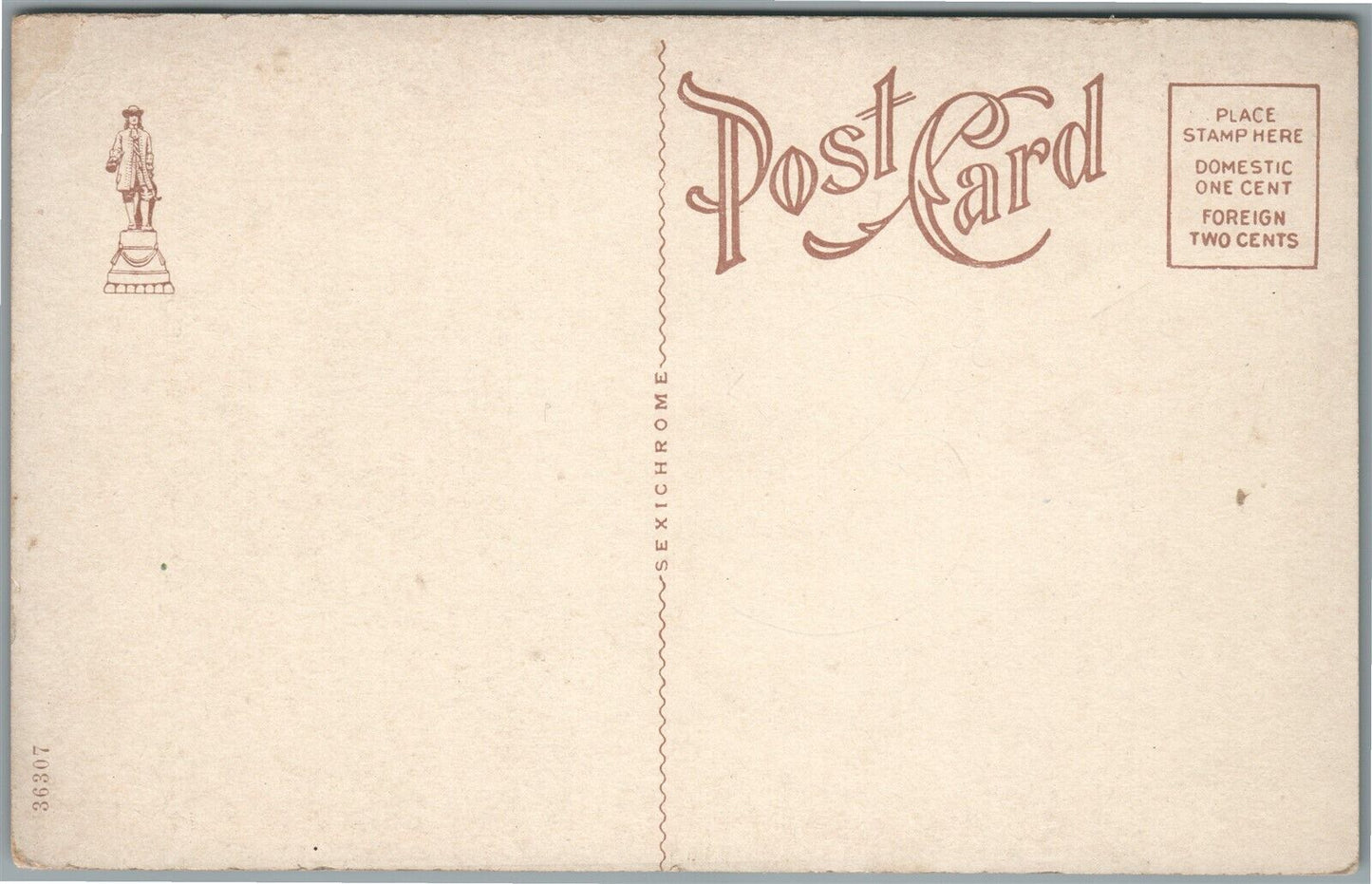 DOYLESTOWN PA MASONIC HALL ANTIQUE POSTCARD