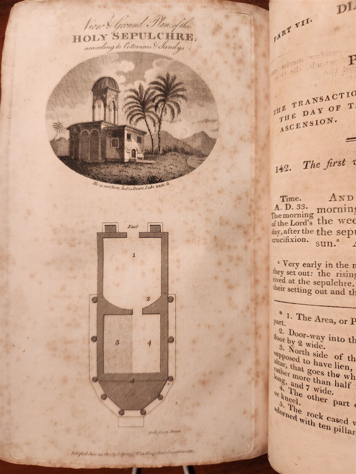 1815 DIATESSARON or, THE HISTORY OF OUR LORD JESUS CHRIST antique ILLUSTRATED