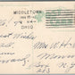 MIDDLETOWN OH MAIN STREET ANTIQUE POSTCARD