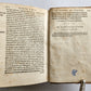 1555 SENECA OPERA antique 16th CENTURY VELLUM BINDING