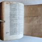 1585 BIBLE in LATIN printed in LONDON antique VELLUM 16th CENTURY NEW TESTAMENT