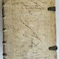 1725 COMMENTARIUS in ECCLESIASTEN PIGSKIN BOUND FOLIO w/ CLASPS antique