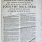1720s LAW BOOK INDEX GENERALIS CONCLUSIONUM antique VELLUM BOUND FOLIO Vol. II