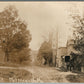 POTTERVILLE PA MAIN STREET ANTIQUE REAL PHOTO POSTCARD RPPC
