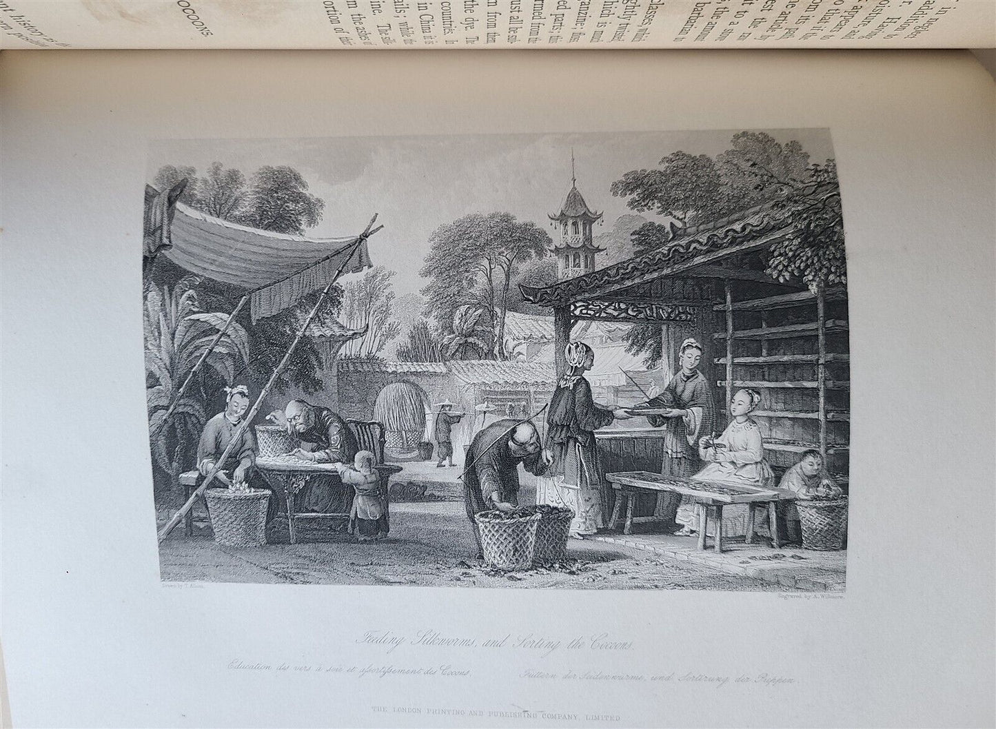 1858 CHINA CHINESE EMPIRE 2 VOLUMES antique ILLUSTRATED 145 ENGRAVINGS by ALLOM