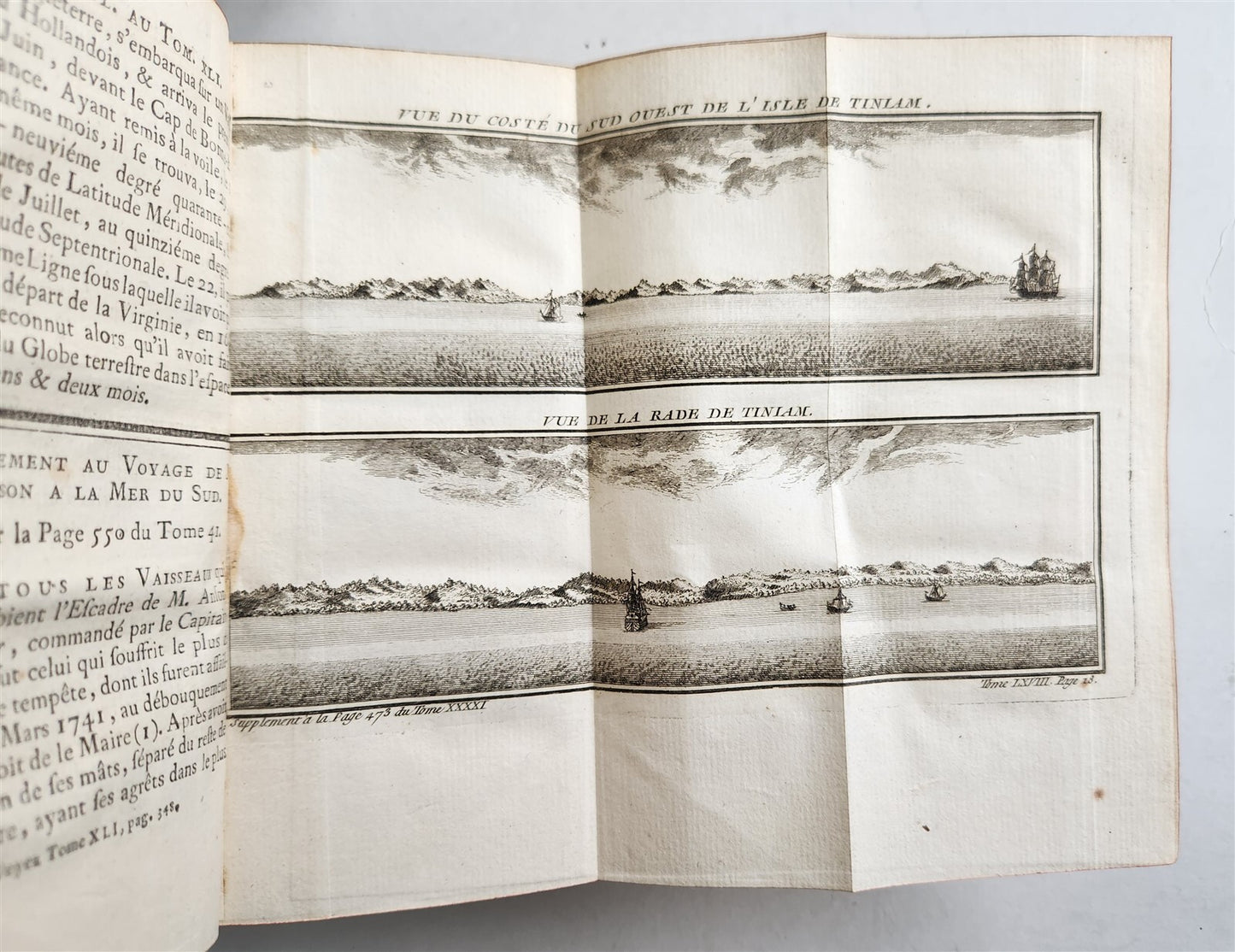 1766 HISTOIRE des VOYAGES antique MEXICO NEW GUINEA INDIA PATAGONIA illustrated