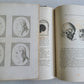 1798 PHYSIOGNOMY Johann LAVATER 5 VOLUMES antique ILLUSTRATED FOLIO in ENGLISH