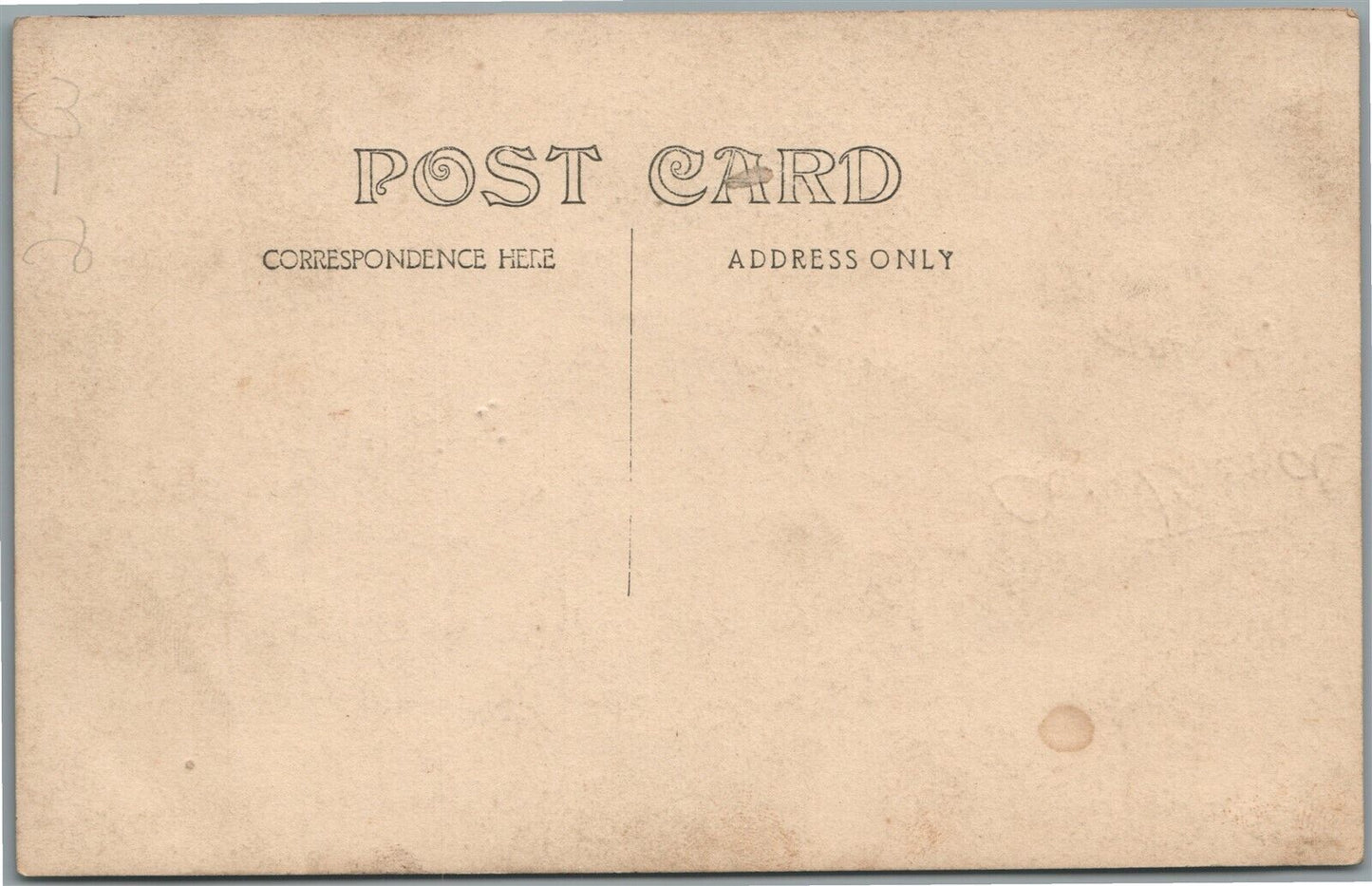 WWI ERA US SOLDIER w/ RIFLE ANTIQUE REAL PHOTO POSTCARD RPPC