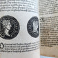 1558 NUMISMATICS antique ILLUSTRATED w/ 722 WOODCUTS Roman & German coins