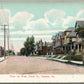 CHESTER PA WEST NINTH STREET ANTIQUE POSTCARD