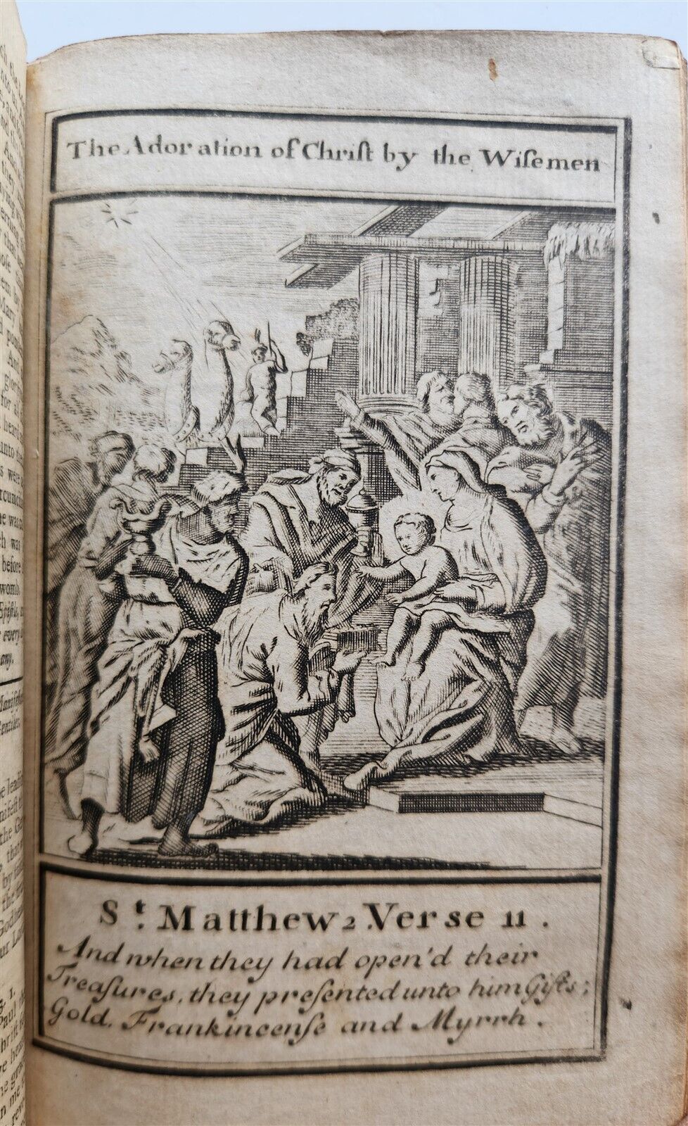 1770 BOOK of COMMON PRAYER & PSALTER in ENGLISH antique ORIGINAL BINDING