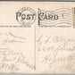 CLARKSBURG WV MAIN STREET ANTIQUE POSTCARD
