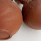 PAIR OF ANTIQUE JAPANESE CERAMIC VASES w/ DRAGONS