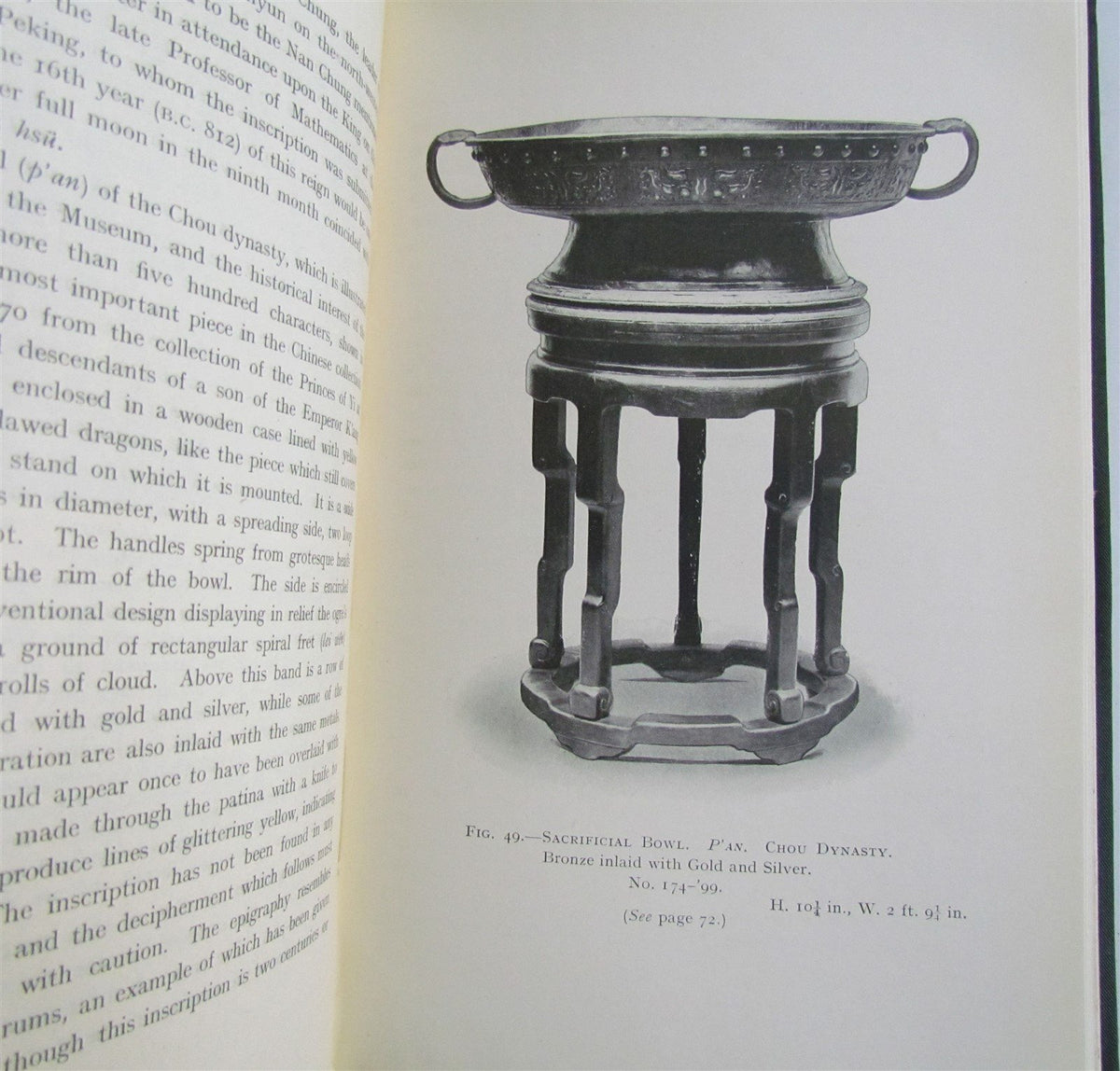 CHINESE ART by S.W. BUSHELL VOLUME I 1921 ILLUSTRATED REFERENCE BOOK