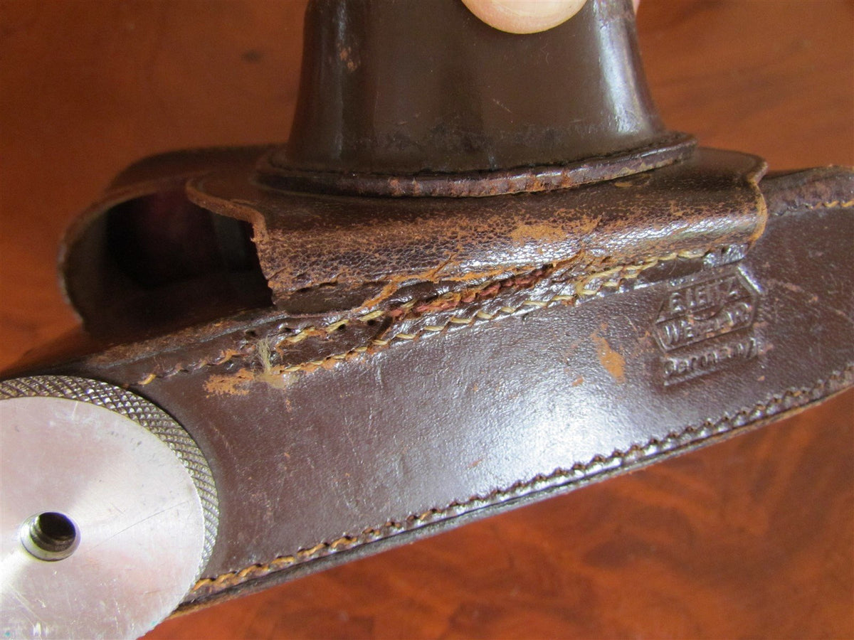 LEICA CAMERA ANTIQUE LEATHER CASE