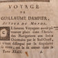 1753 HISTOIRE des VOYAGES antique VOL. 43 PIRATE WILLIAM DAMPIER TRAVELS