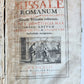 1760 MISSALE ROMANUM antique VELLUM BOUND FOLIO