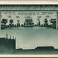 CHICAGO IL WORLD'S FAIR WAUKESHA MOTOR COMPANY ANTIQUE POSTCARD