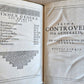 1588 DISPUTATIONES AGAINST HERETICS ROBERTI BELLARMINI antique PIGSKIN FOLIO v.2