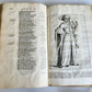 1699 CHRONICLE of COUNTS of HOLLAND antique ILLUSTRATED FOLIO vellum bound