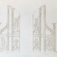 1867 ILLUSTRATIONS of the ROOD SCREEN in RANWORTH antique ILLUSTRATED FOLIO