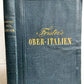 1857 ITALIAN TRAVELLER'S BOOK by Dr.FORSTER in GERMAN antique ILLUSTRATED w/MAPS