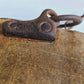 RARE 1597 CHAINED LIBRARY BOOK BLIND TOOLED PIGSKIN FOLIO antique Martyrologium