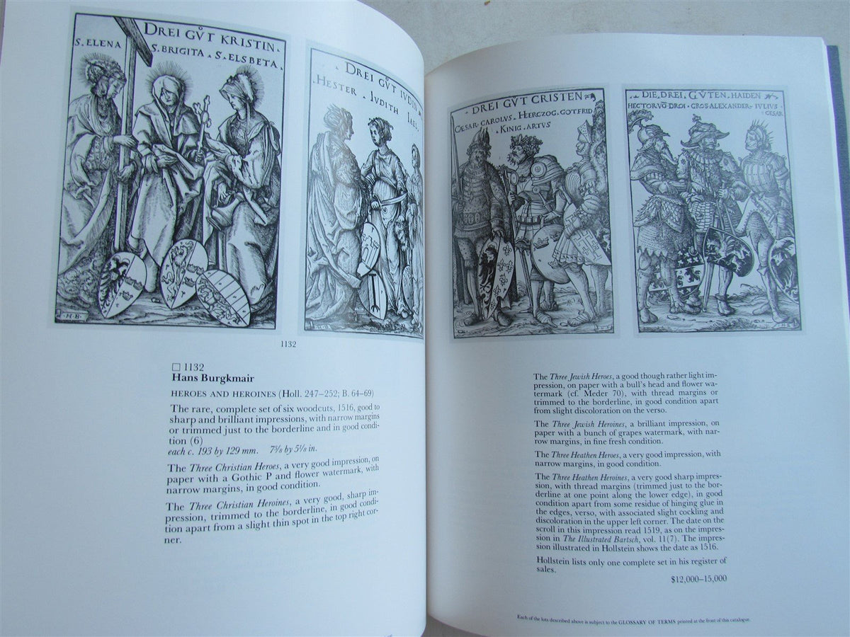 OLD MASTER PRINTS COLLECTION of Dr. ALBERT BLUM SOTHEBY'S 1988 AUCTION CATALOG