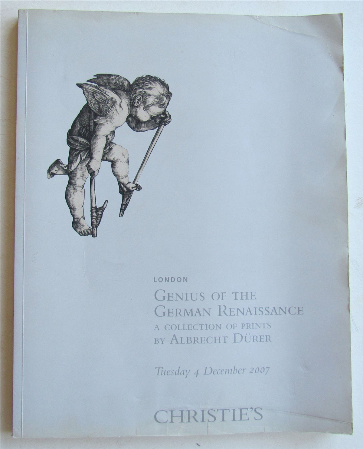 GENIUS of GERMAN RENAISSANCE ALBRECHT DURER PRINTS COLLECTION AUCTION CATALOG