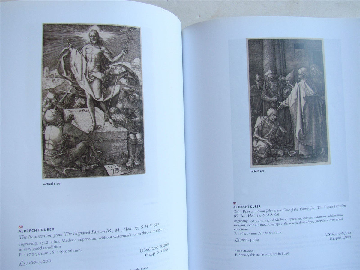 GENIUS of GERMAN RENAISSANCE ALBRECHT DURER PRINTS COLLECTION AUCTION CATALOG