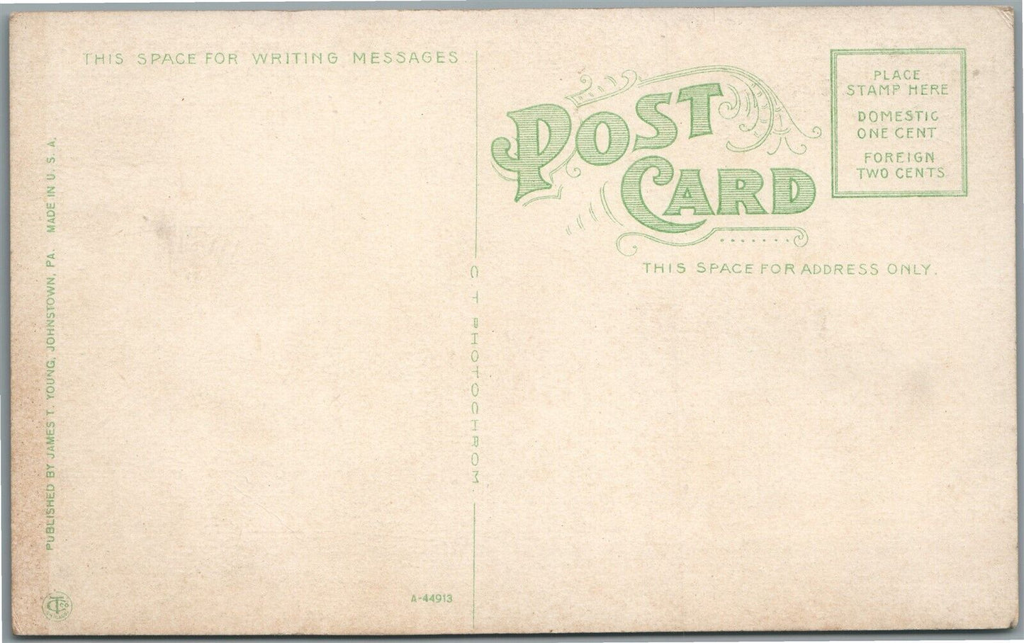 WESTMONT PA EDGE HILL DRIVE ANTIQUE POSTCARD