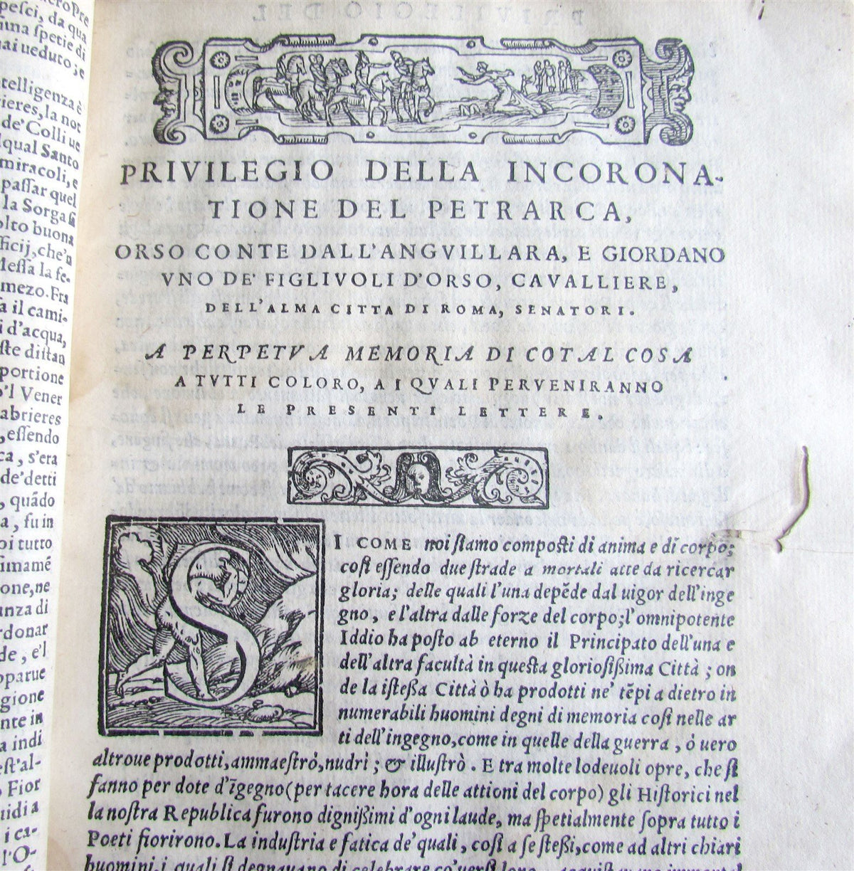 1568 PETRARCA antique ILLUSTRATED 16th CENTURY poetry PETRARCH